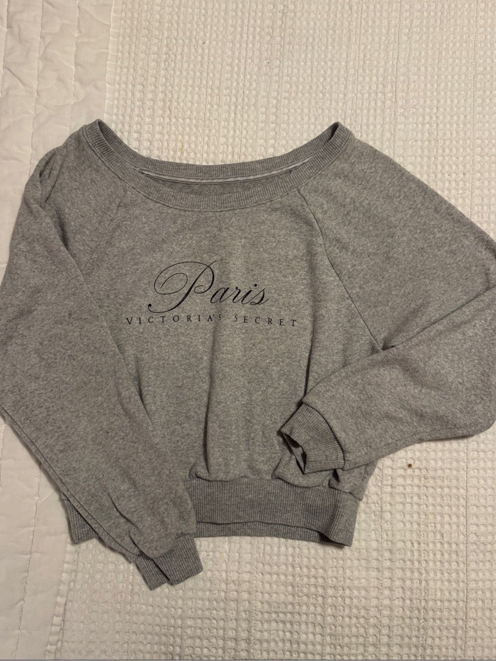 Victoria's Secret Paris Gray Women's Sweatshirt